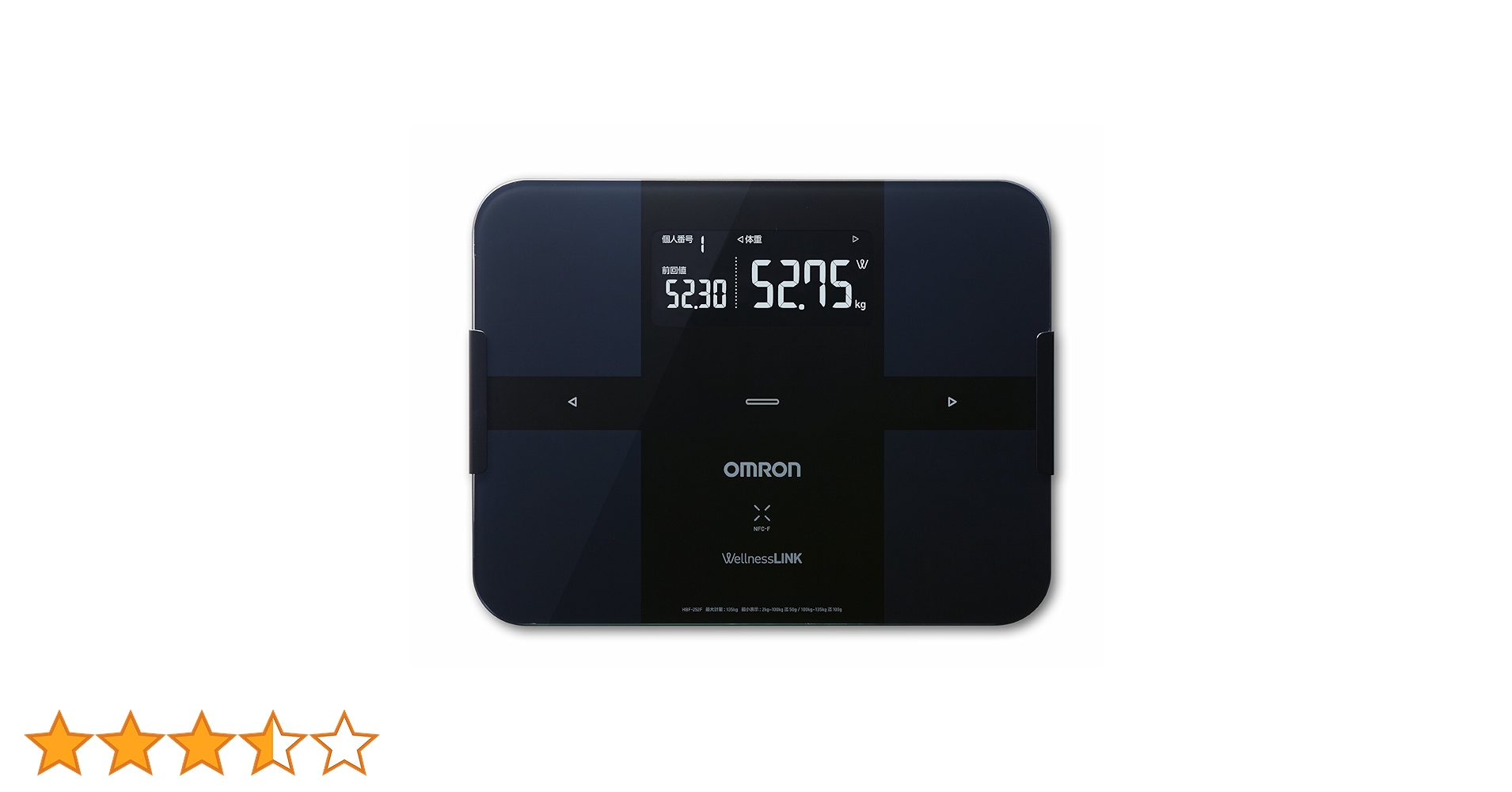 ＿オムロン　体重計　体重体組成計　ＨＢＦ－２５５Ｔ　黒　新品、未開封＿ Amazon | オムロン 体重・体組成計 カラダスキャン スマホアプリ